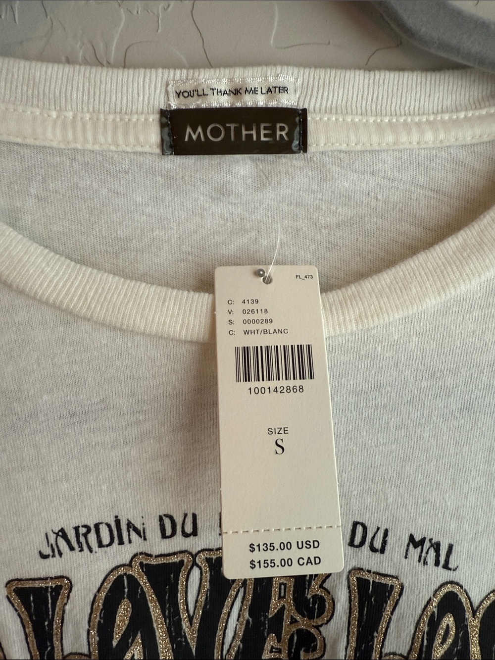MOTHER The Rowdy Graphic Tee - Picture 5 of 8